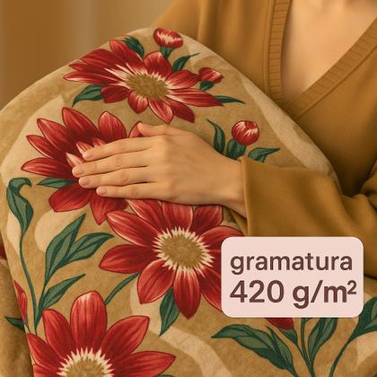 Imagem de Cobertor Jolitex Kyor Plus Microfibra Macio Antialérgico