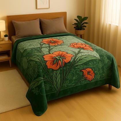 Imagem de Cobertor Jolitex Kyor Plus Microfibra Macio Antialérgico