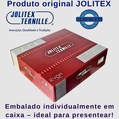 Imagem de Cobertor Jolitex Ternille Kyör plus casal cor cinza com design amalfi