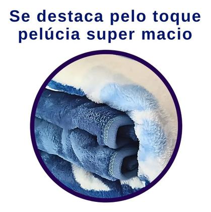 Imagem de Cobertor King Cama Microfibra Antialérgico Jolitex Kyor-Quente e grosso-Malbec