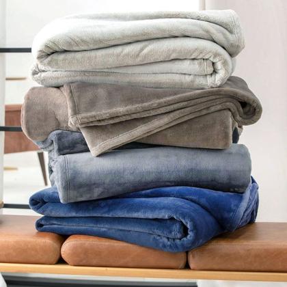 Imagem de Cobertor King Corttex Living Art Chamonix Cinza - 701032