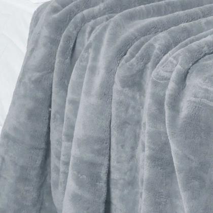 Imagem de Cobertor King Corttex Living Art Chamonix Cinza - 701032