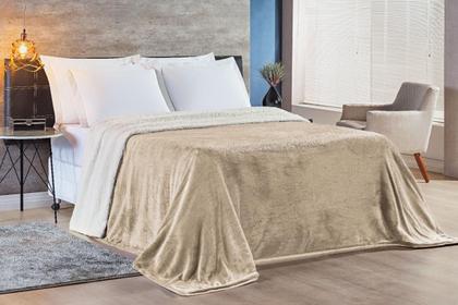 Imagem de Cobertor King Size Grosso Alaska Dupla Face Manta Soft E La