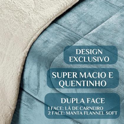 Imagem de Cobertor King Size Grosso Everest Cobredom Luxo La Carneiro