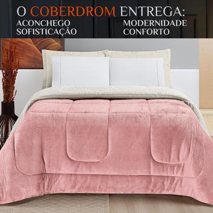 Imagem de Cobertor King Size Grosso Everest Cobredom Luxo La Carneiro FofinhoeQuentinho