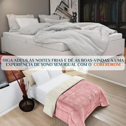 Imagem de Cobertor King Size Grosso Everest Cobredom Luxo La Carneiro FofinhoeQuentinho