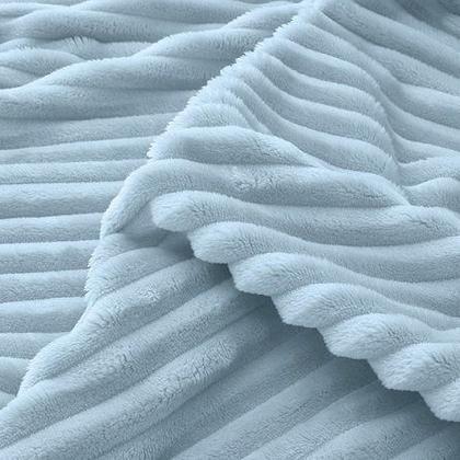 Imagem de Cobertor Kit 2pçs Bebê Wave Berço Azul e Edredom Leão