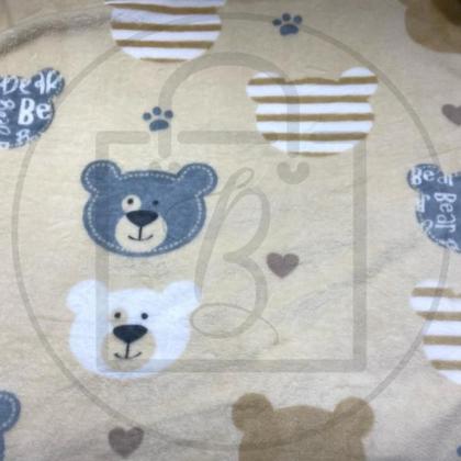 Imagem de Cobertor Manta Antialérgica Bebe Microfibra Soft Infantil