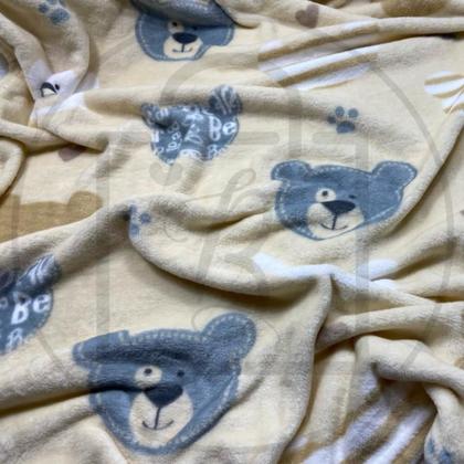 Imagem de Cobertor Manta Antialérgica Bebe Microfibra Soft Infantil