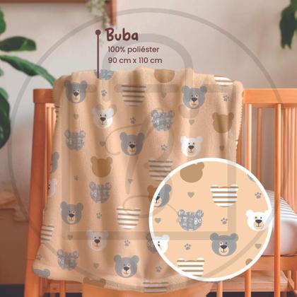 Imagem de Cobertor Manta Antialérgica Bebe Microfibra Soft Infantil