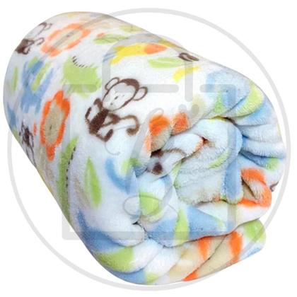 Imagem de Cobertor Manta Antialérgica Bebe Microfibra Soft Infantil