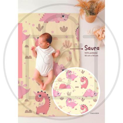 Imagem de Cobertor Manta Antialérgica Bebe Microfibra Soft Infantil