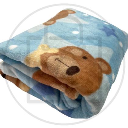 Imagem de Cobertor Manta Antialérgica Bebe Microfibra Soft Infantil