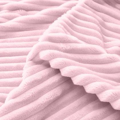 Imagem de Cobertor Manta Bebê Wave Berço Duplo Antialérgico Rosa