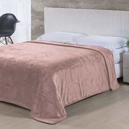 Imagem de Cobertor Manta Casal Padrão e Queen Fleece Antilérgico Soft