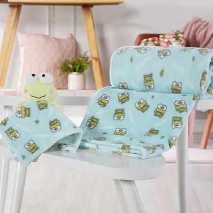 Imagem de Cobertor / Manta com naninha Hello Kitty e amigos para bebês e crianças. Macio Antiletárgico Menina Menino