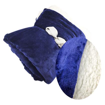 Imagem de Cobertor Manta King Edredom Microfibra Dupla face Carneiro Extra Macia Reversa