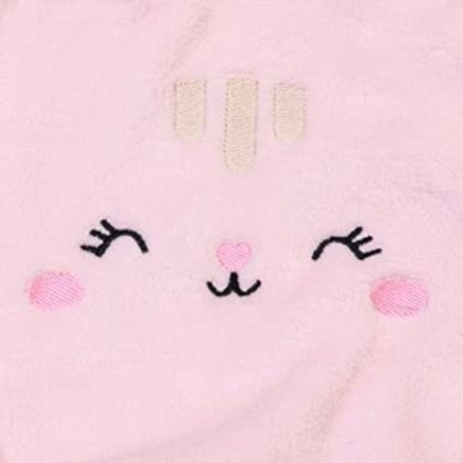 Imagem de Cobertor Manta Microfibra Bebe C/ Capuz Macio Bichos