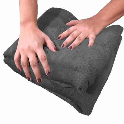 Imagem de Cobertor Manta Microfibra Solteiro (Toque Aveludado)