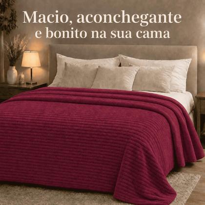 Imagem de Cobertor Manta Solteiro Microfibra Fleece Quente Arte Cazza