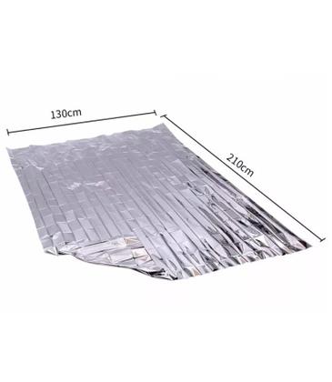 Imagem de Cobertor Manta Térmica Aluminizado Isolante Emergência Resgate