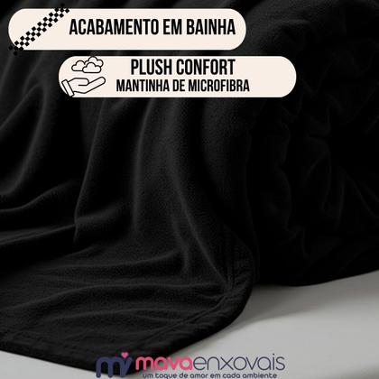 Imagem de Cobertor Mantinha Microfibra Casal Manta Soft Macia Veludo