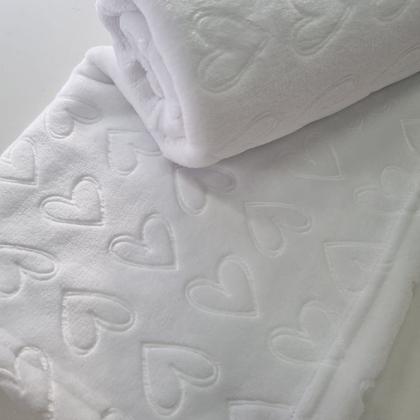 Imagem de Cobertor Microfibra 3D Manta Para Bebe Menina Menino Premium Alto Relevo Quentinhas Super Macia 100x80 cm