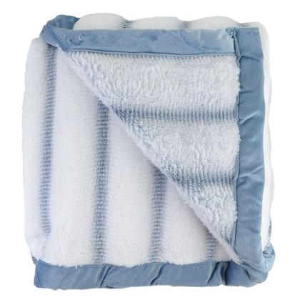 Imagem de Cobertor Queen Altenburg Plush Ocean Azul Balneario - 135011