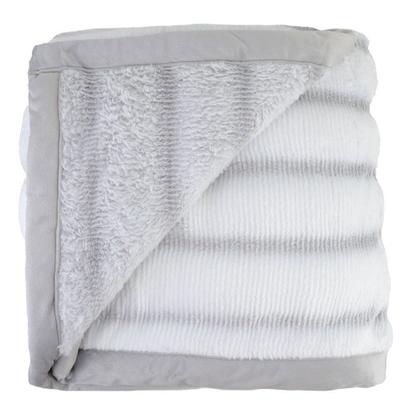 Imagem de Cobertor Queen Altenburg Plush Ocean Cinza Nuvem - 1350111