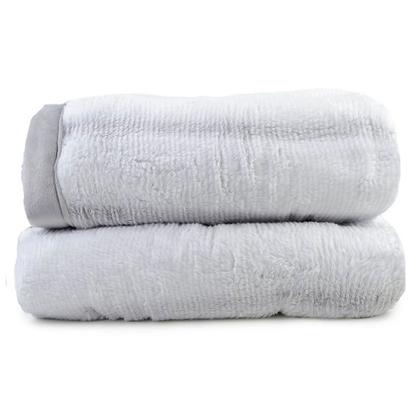 Imagem de Cobertor Queen Altenburg Plush Ocean Cinza Nuvem - 1350111