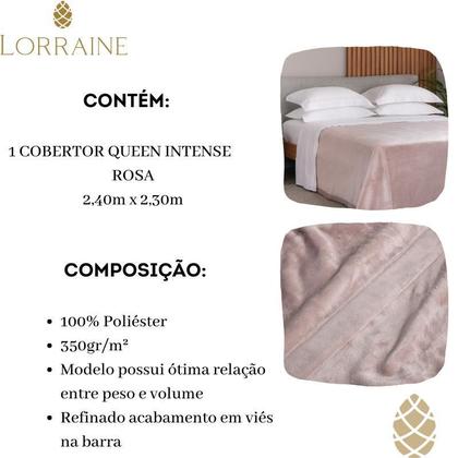 Imagem de Cobertor Queen Buddemeyer 240X230 Intense Aveludado Liso