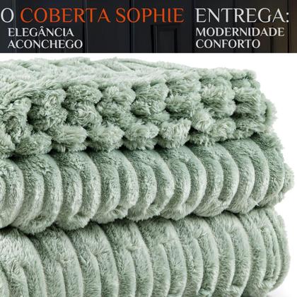 Imagem de Cobertor Queen Super Grosso Fofinho Quente E Antialérgco
