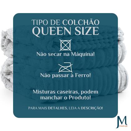 Imagem de Cobertor Queen Super Grosso Fofinho Quente e Antialérgco Sophie