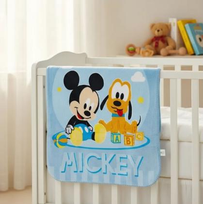 Imagem de Cobertor Raschel Jolitex Disney Mickey e Pluto Cód: 483