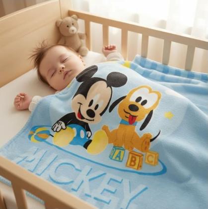 Imagem de Cobertor Raschel Jolitex Disney Mickey e Pluto Cód: 483