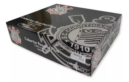 Imagem de Cobertor Raschel Jolitex Solteiro Corinthians Maravilhoso