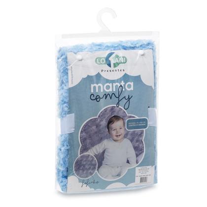 Imagem de Cobertor Saída Maternidade Manta Bebê Berço Edredom Menino Menina Sherpa