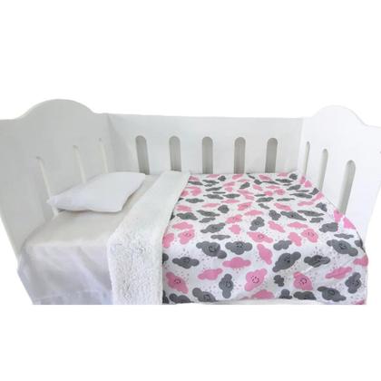 Imagem de Cobertor Sherpa de Bebê Estampado