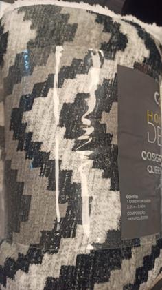 Imagem de Cobertor Sherpa Queen Dupla Face Sherpa Toque Pele de Ovelha Carneiro