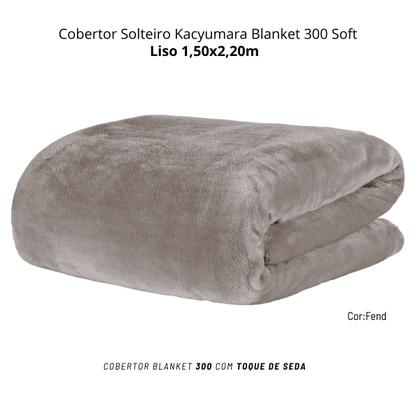 Imagem de Cobertor Solteiro Kacyumara Blanket 300 Soft Liso 1,50x2,20m -