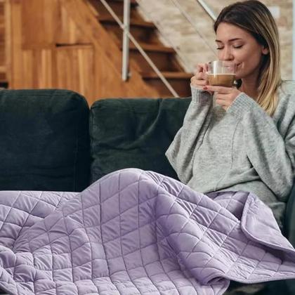 Imagem de Cobertor Térmico Lavável Aquecido USB, Xale Aquecedor De Inverno, Aquecedor Corporal, Máquina