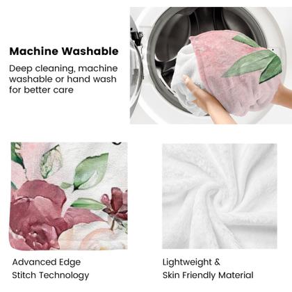 Imagem de Cobertor UHANKRU Grandma, 150x125 cm, presente de microfibra macia