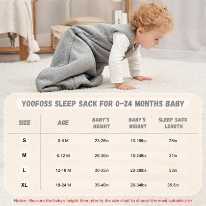 Imagem de Cobertor Vestível Yoofoss Baby TOG 2.5 - Inverno (18-24 Meses)