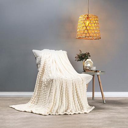 Imagem de Cobertor Willow Queen 01 Peça - Marfim 