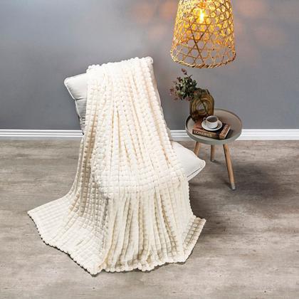 Imagem de Cobertor Willow Queen 01 Peça - Marfim 