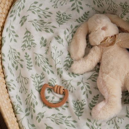 Imagem de Cobertores Swaddle Blankets Yoofoss Muslin, pacote com 4, 120 x 120 cm, para bebês