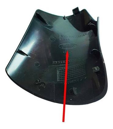 Imagem de Cobertura externa inferior do espelho retrovisor externo lado direito passageiro ecosport 2017 2018