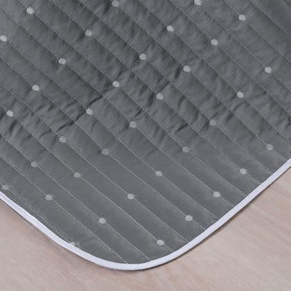 Imagem de Cobre Leito Casal Colcha Jogo de Cama Queen Dupla Face Cobreleito Bordado Urbany 400Fios