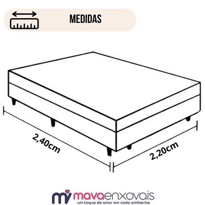 Imagem de Cobre Leito Casal Queen 3 peças Lese Colcha Dupla Face Matelado c/ Porta Travesseiro