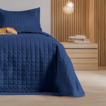 Imagem de Cobre Leito Colcha 3 Peças Percal 400 Fios